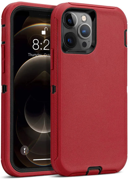 Defender Shockproof Case – Rugged Protection for iPhone 7 to 16 Series