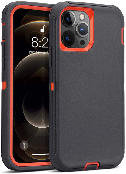 Defender Shockproof Case – Rugged Protection for iPhone 7 to 16 Series