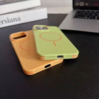 Honeycomb MagSafe Cooling Case – iPhone 14/15/16 Pro Max