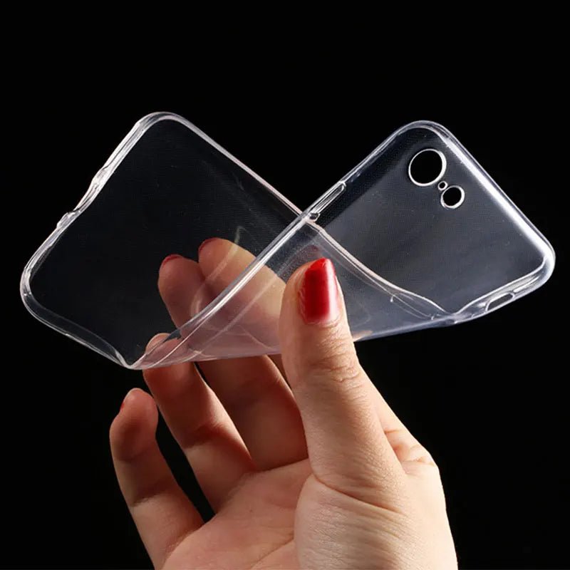 Crystal Clear Slim Case for iPhone – Ultra Thin & Flexible - PhoneDripz