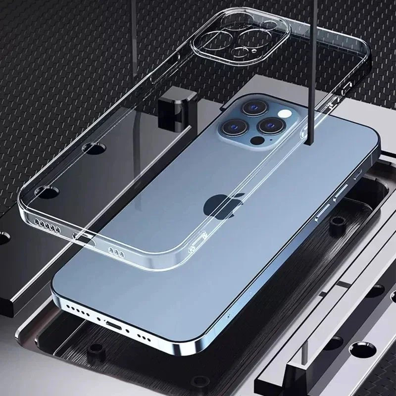 Flexible Silicone iPhone Cover – Transparent & Lightweight - PhoneDripz