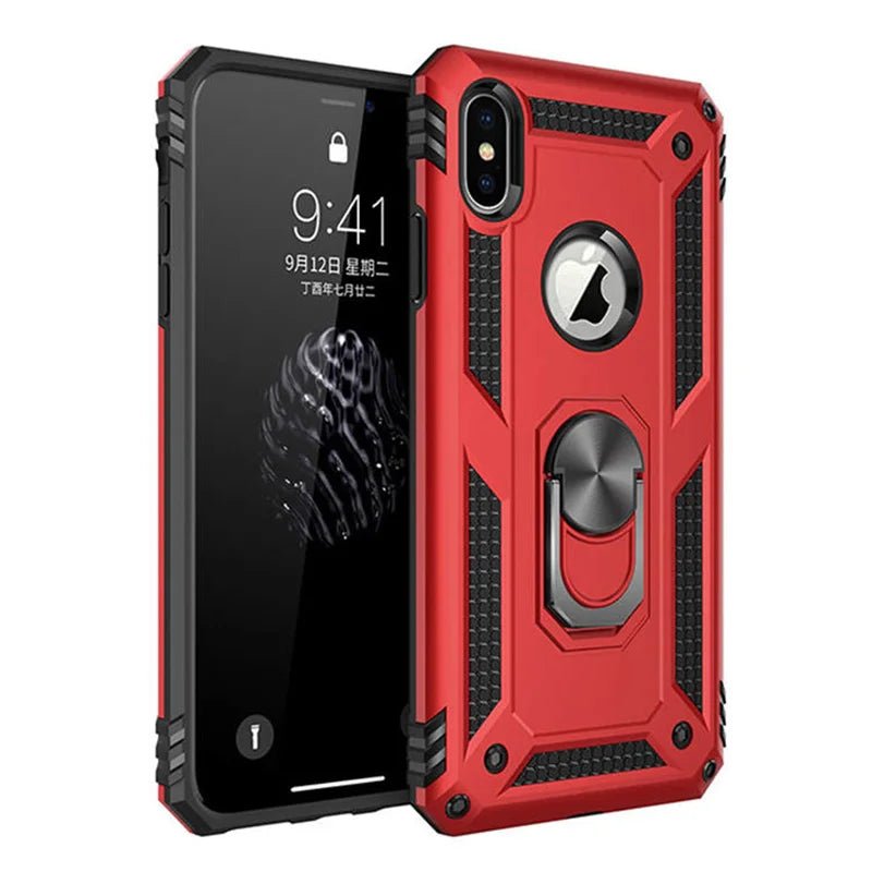Shock - Resistant Case with 360° Ring Grip – iPhone Series - PhoneDripz