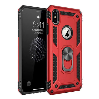 Shock - Resistant Case with 360° Ring Grip – iPhone Series - PhoneDripz